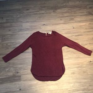 Michael Kors Maroon Sweater Size L